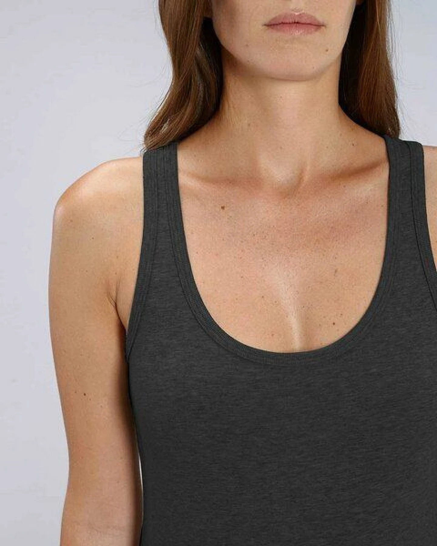 YTWOO Damen Top aus Bio Baumwolle, nachhaltig & fair, viele Farben meliert – Ansicht 3