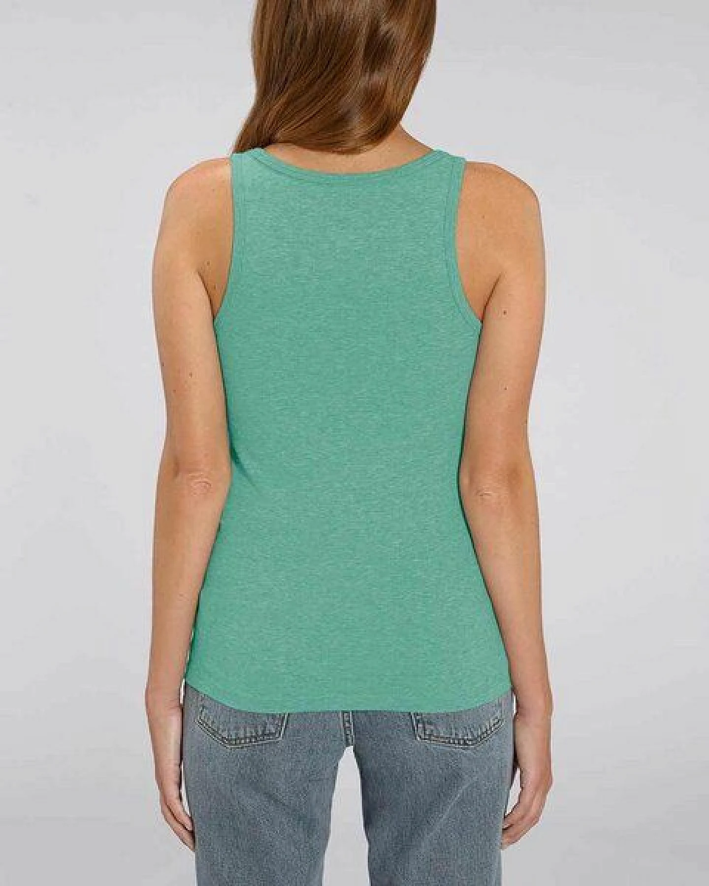 YTWOO Damen Top aus Bio Baumwolle, nachhaltig & fair, viele Farben meliert – Ansicht 3