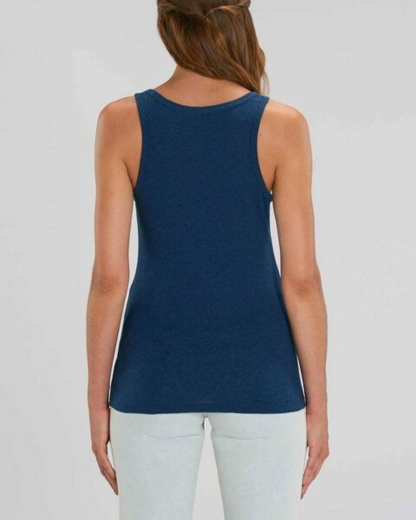 YTWOO Damen Top aus Bio Baumwolle, nachhaltig & fair, viele Farben meliert – Ansicht 3