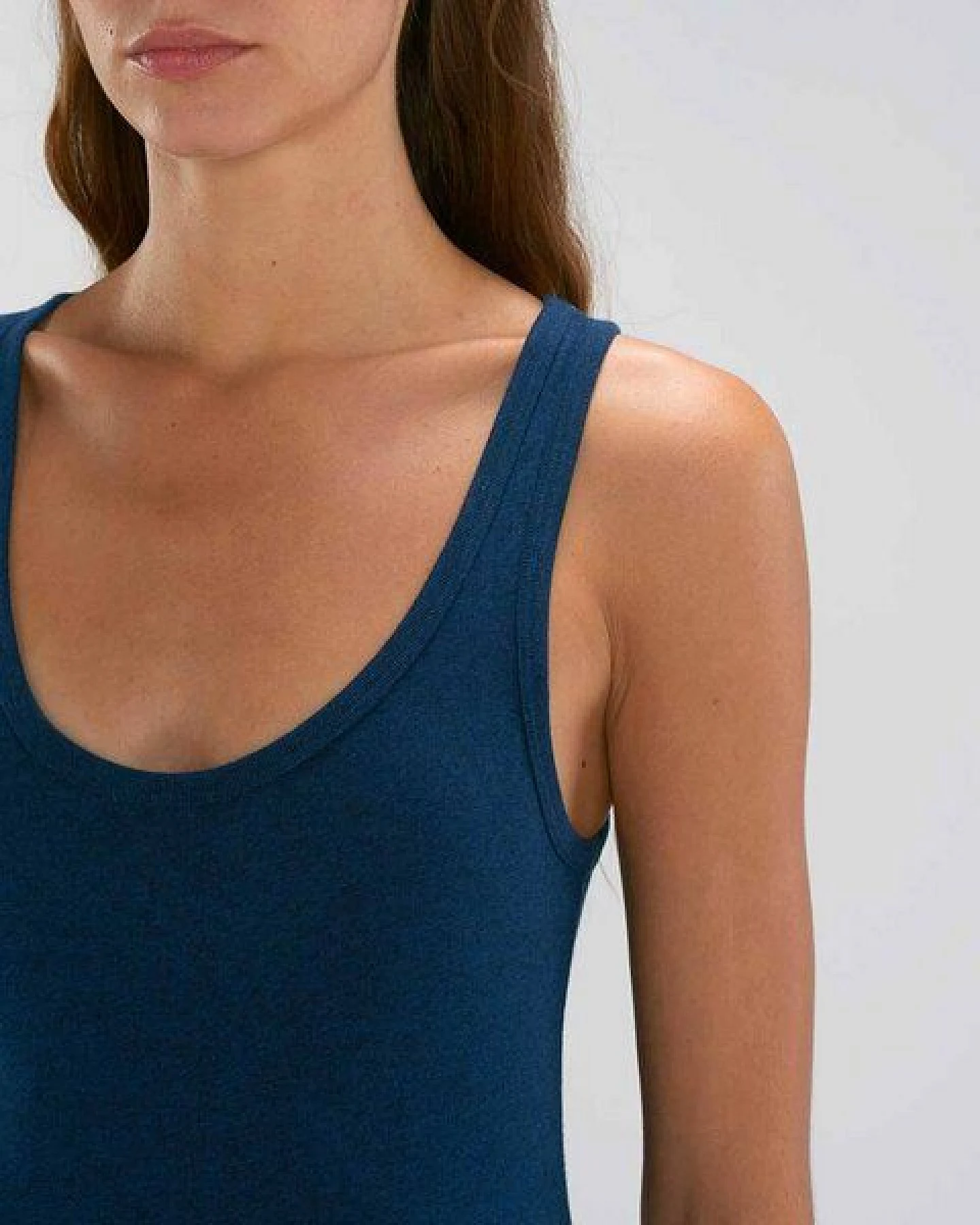 YTWOO Damen Top aus Bio Baumwolle, nachhaltig & fair, viele Farben meliert – Ansicht 3