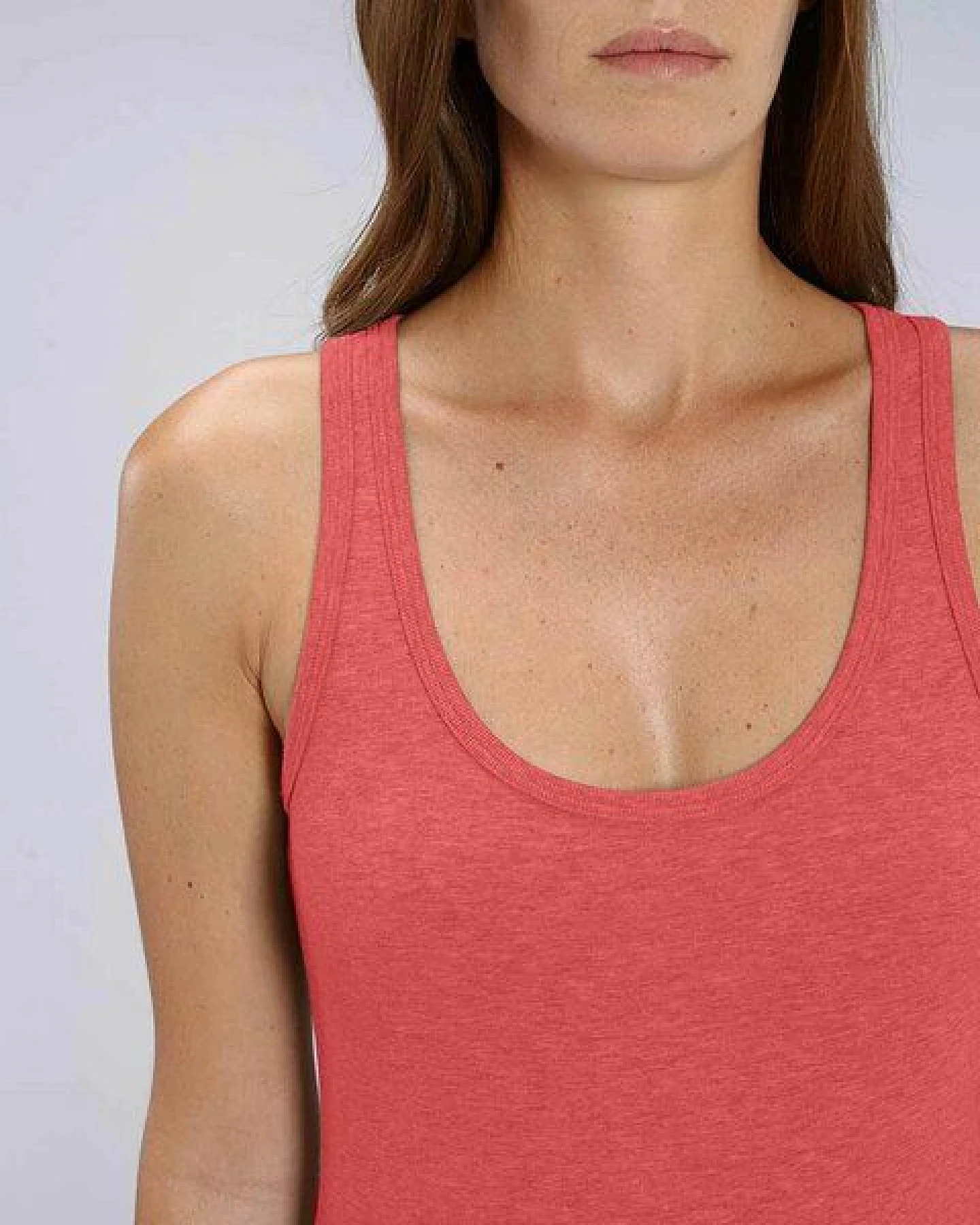 YTWOO Damen Top aus Bio Baumwolle, nachhaltig & fair, viele Farben meliert – Ansicht 3