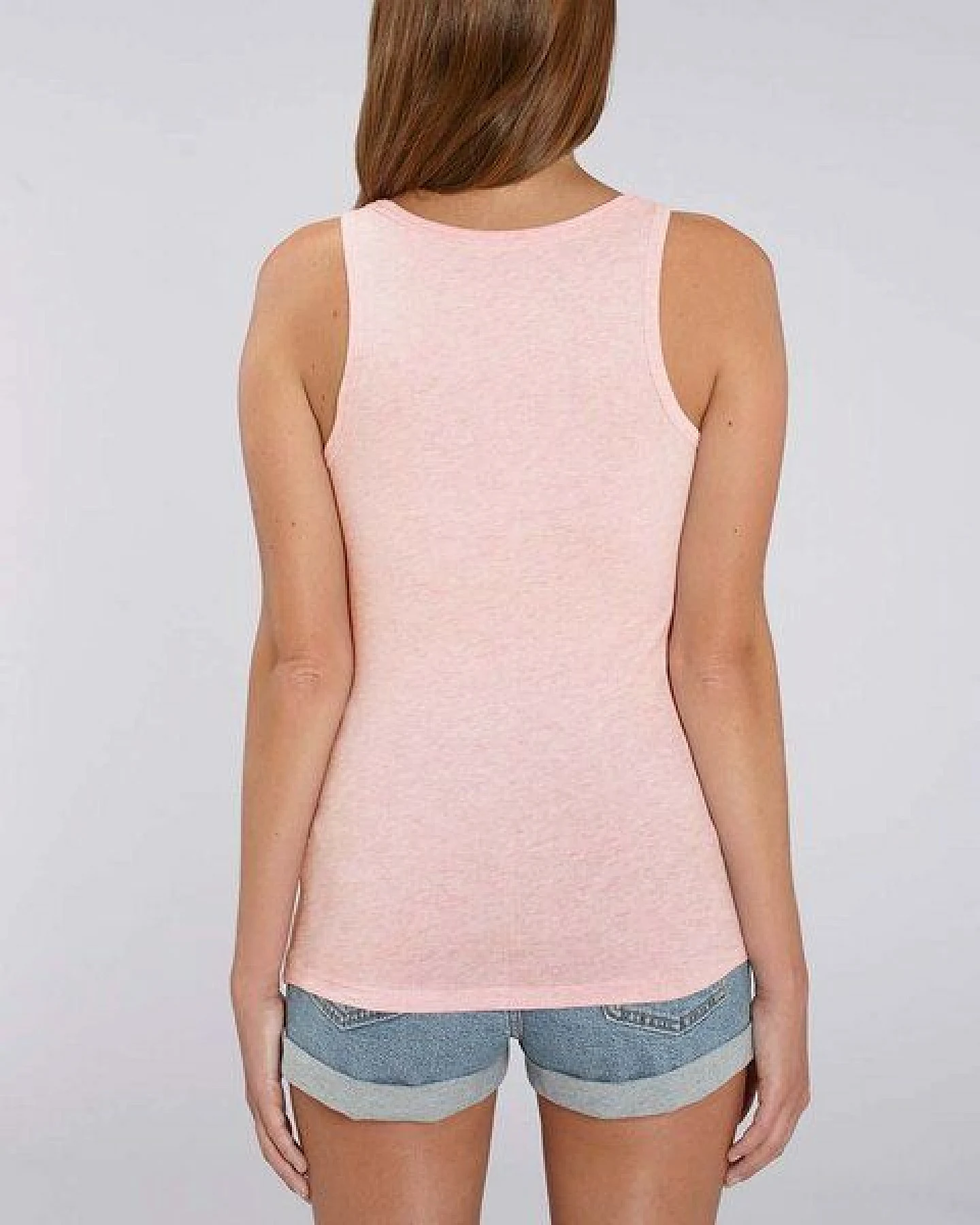 YTWOO Damen Top aus Bio Baumwolle, nachhaltig & fair, viele Farben meliert – Ansicht 3
