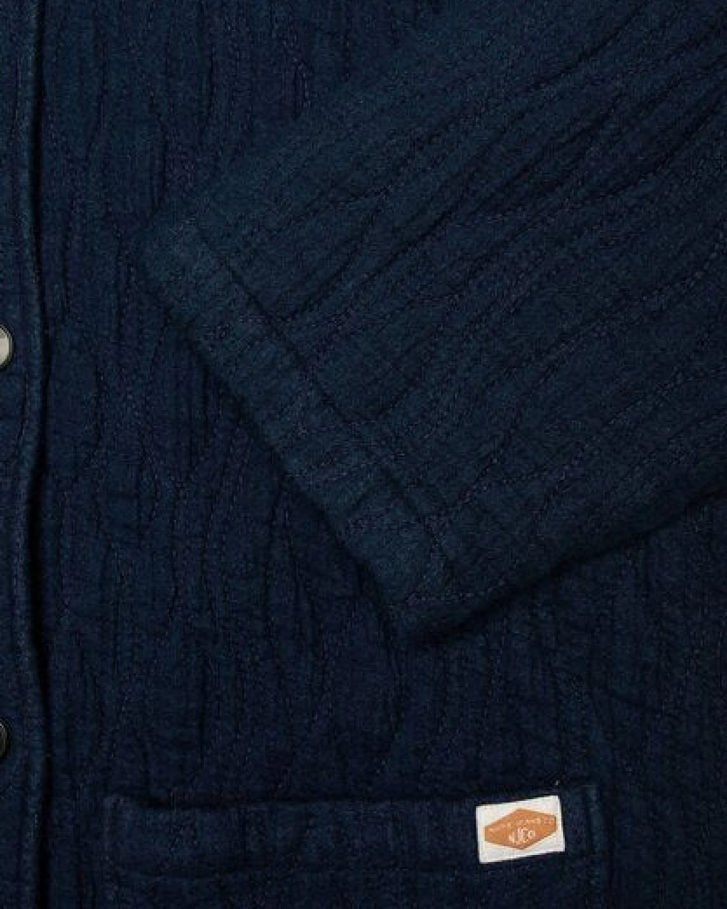 Nudie Jeans Damen Jacke - Sandra Jacket Indigo Quilt – Ansicht 4