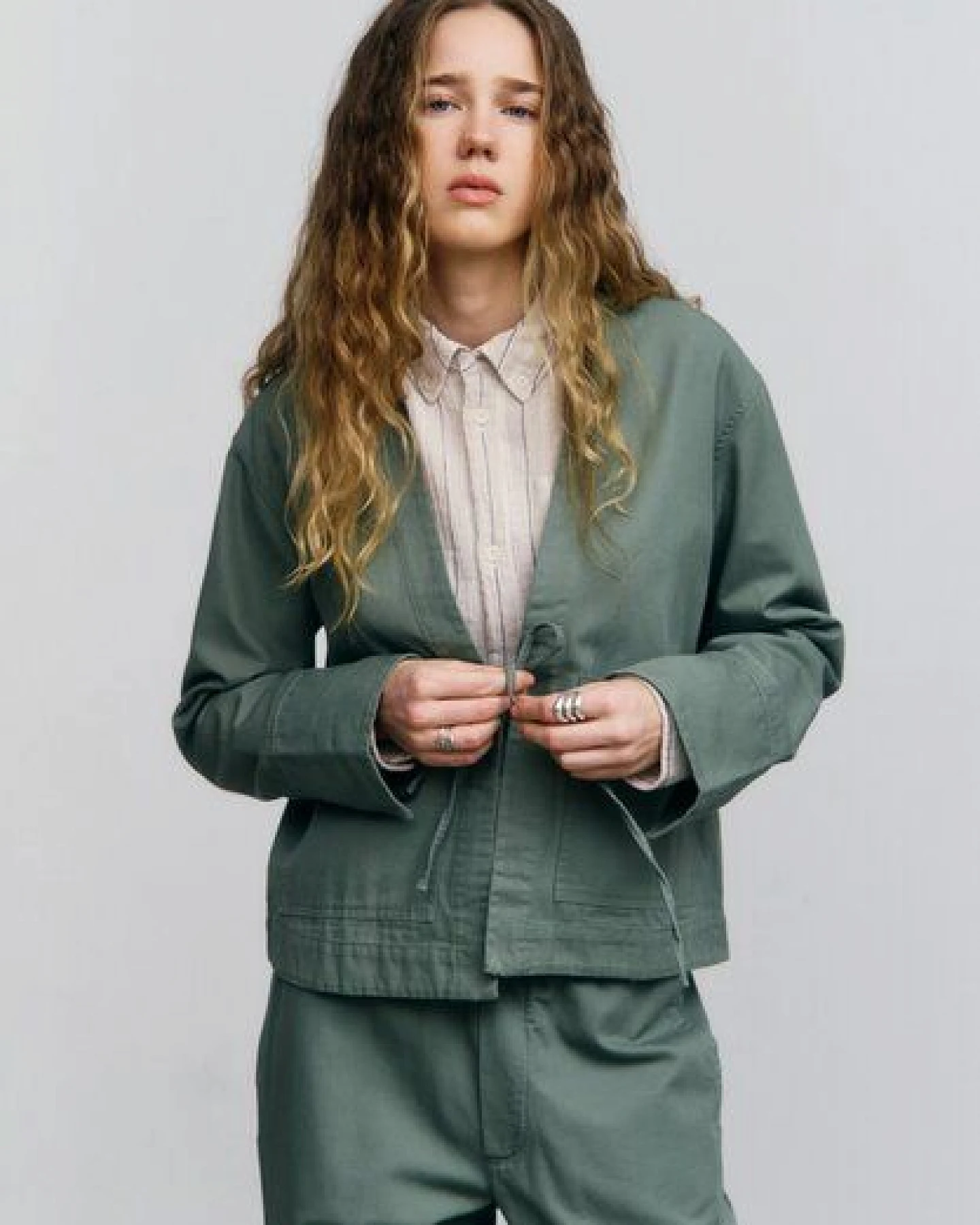 Rotholz Kimono Jacket – Ansicht 3