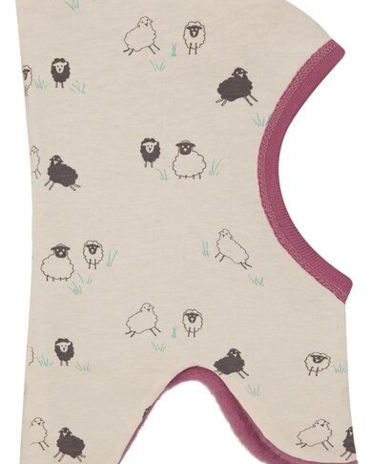 loud + proud Babys & Kinder Schlupfmütze Wollfleece, GOTS-zertifiziert – Ansicht 2