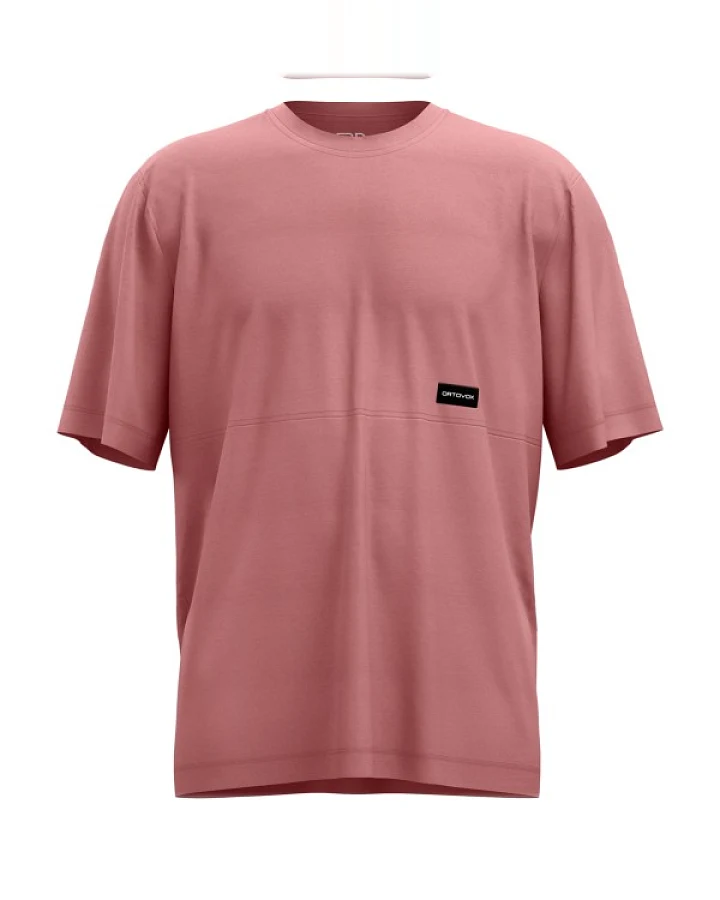 Ortovox - 185 Merino Patch TS - Merinoshirt Gr L rosa