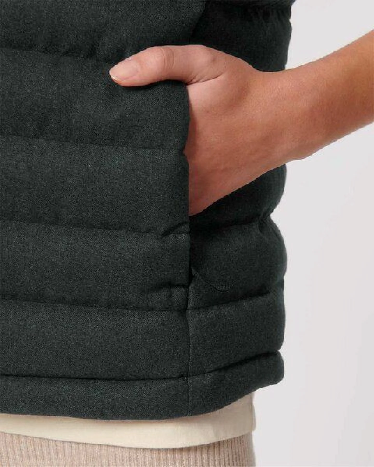 YTWOO Damen Weste im Woll-Look – Ansicht 2