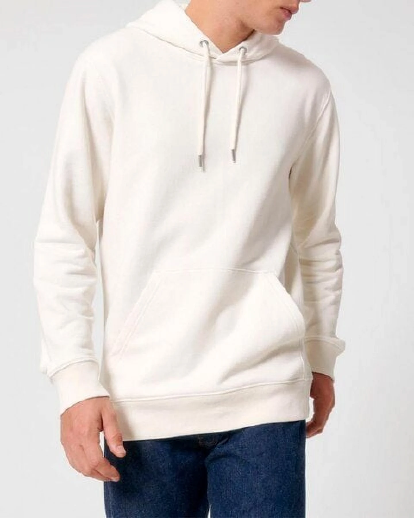 YTWOO Basic Hoodie aus recycelten Stoffen und Bio Baumwolle – Ansicht 3