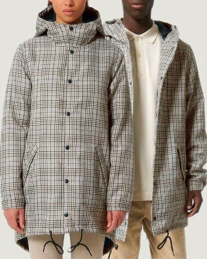 YTWOO Unisex Parka aus recyceltem PET, Padded Parker, in verschiedenen Farben und Mustern