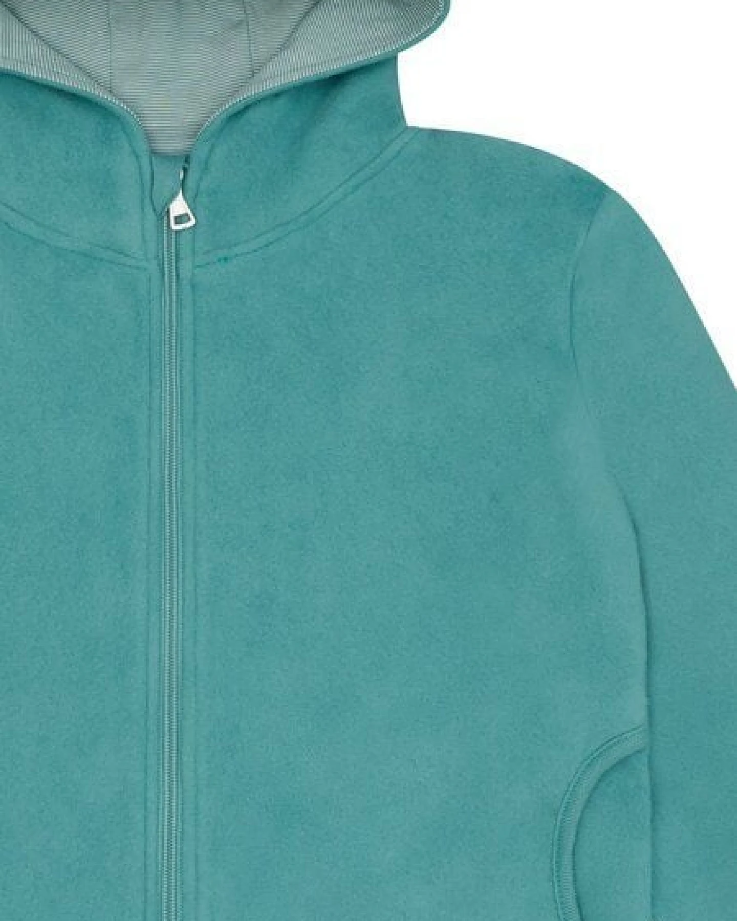 loud + proud Kinder Jacke aus Baumwoll-Fleece, GOTS-zertifiziert – Ansicht 3