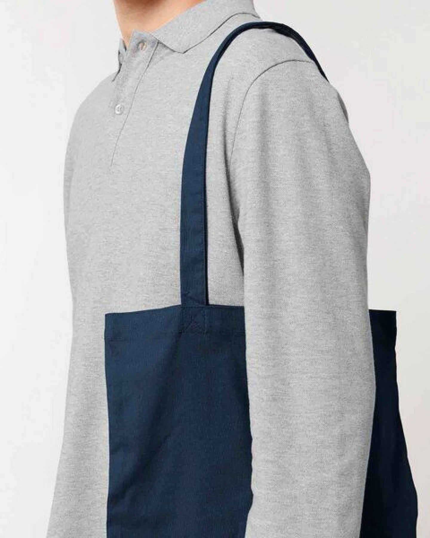 YTWOO Leichter Jutebeutel aus 100% Bio Baumwolle, Einkaufstasche, Shopping Bag, Tragetasche – Ansicht 3