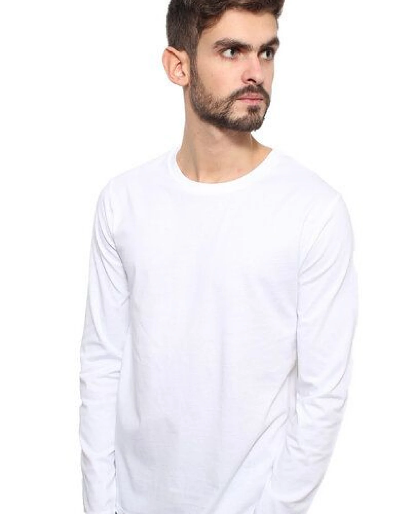 YTWOO Herren Langarmshirt in Farben Schwarz oder Weiss "Made in Kenya" – Ansicht 2