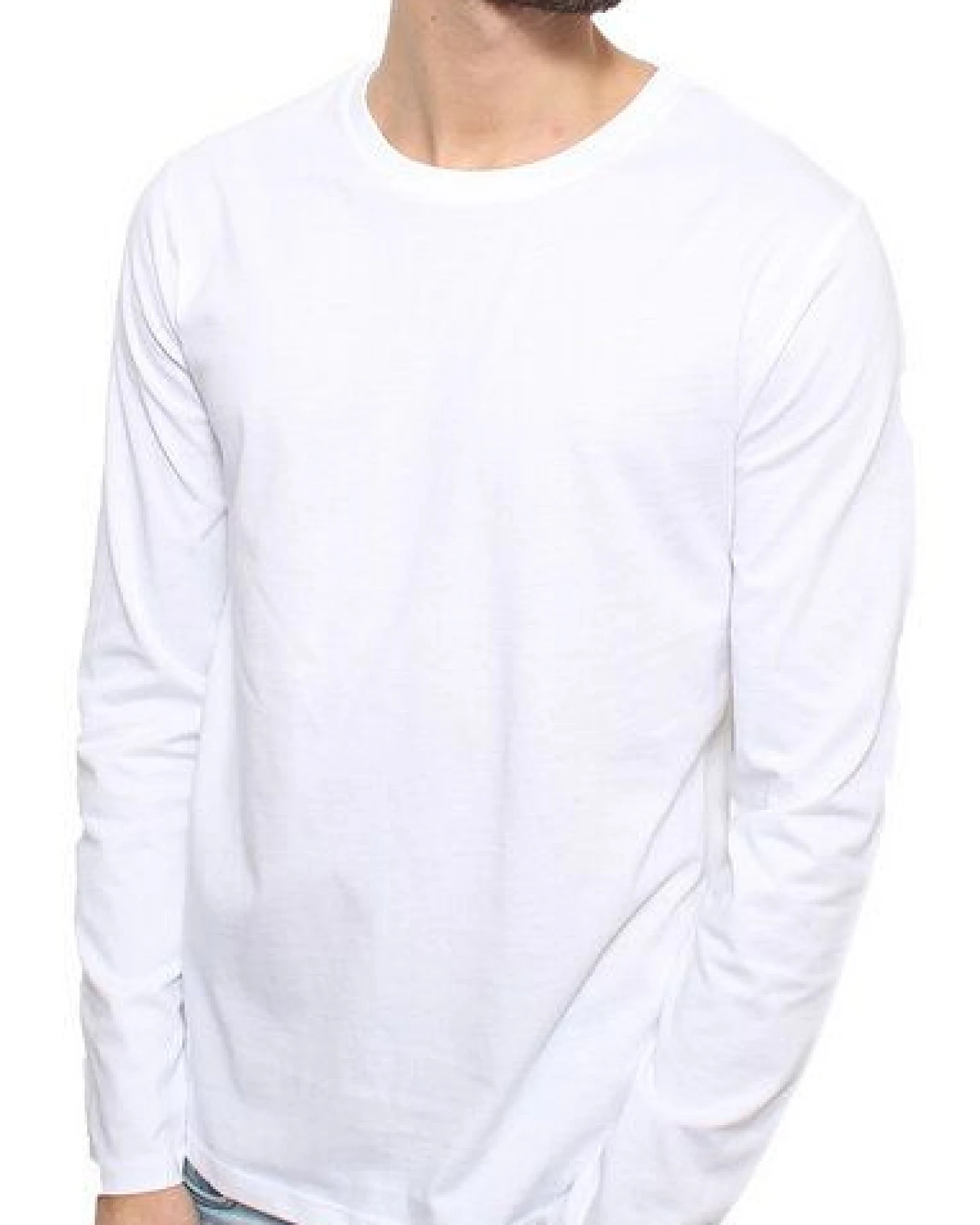 YTWOO Herren Langarmshirt in Farben Schwarz oder Weiss "Made in Kenya" – Ansicht 3