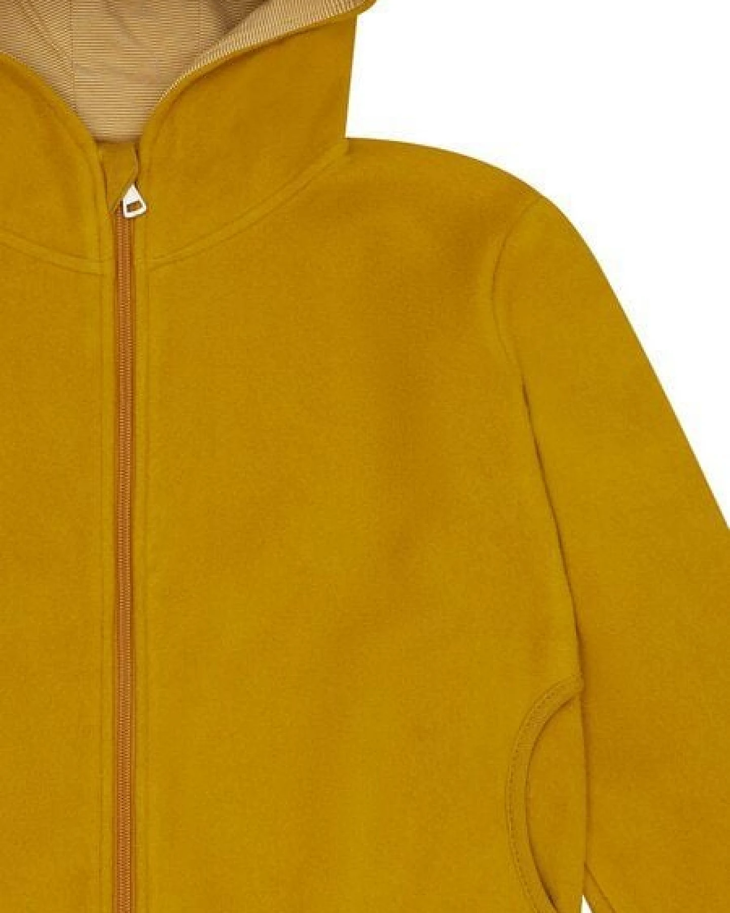 loud + proud Kinder Jacke aus Baumwoll-Fleece, GOTS-zertifiziert – Ansicht 3