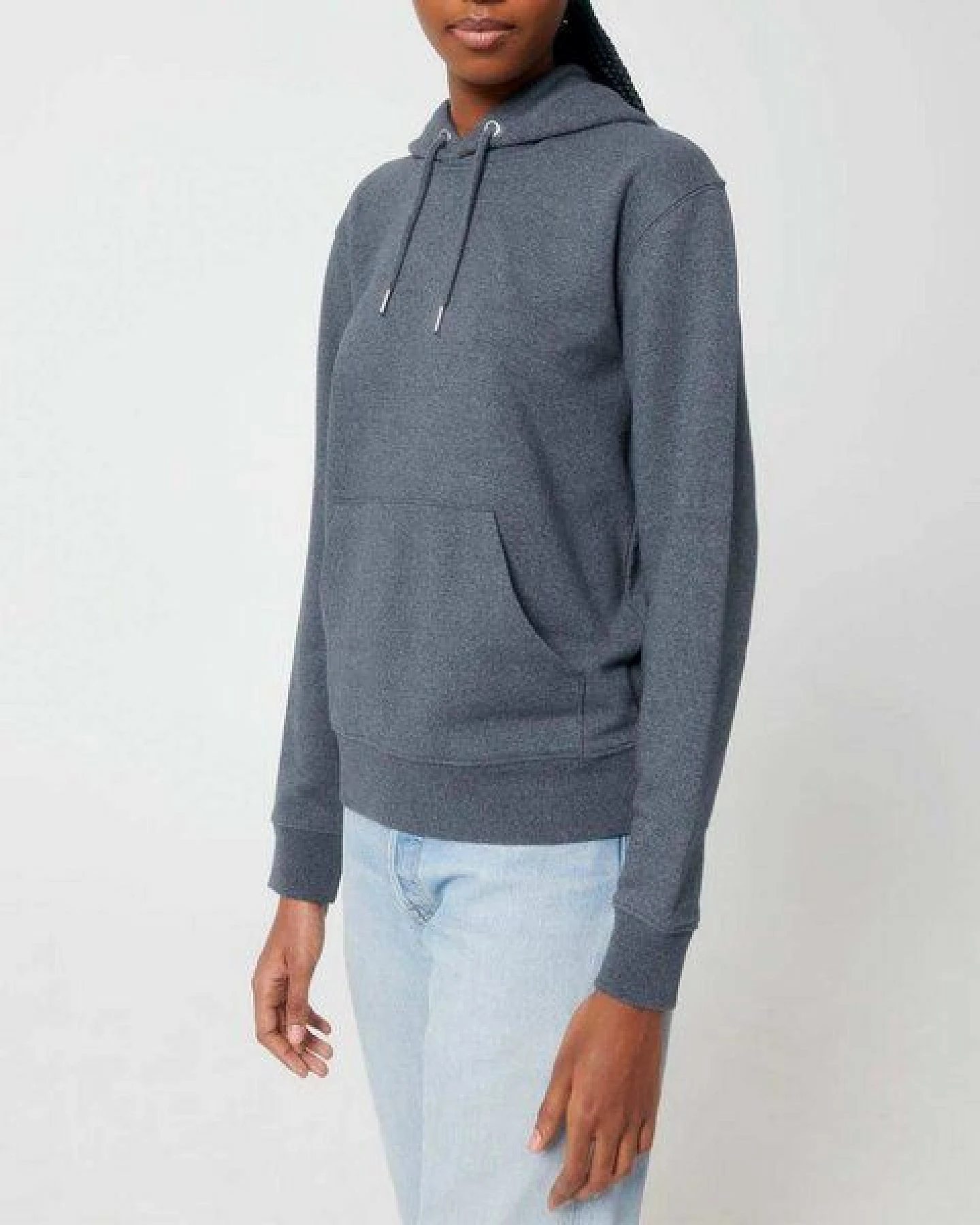 YTWOO Basic Hoodie aus recycelten Stoffen und Bio Baumwolle – Ansicht 2