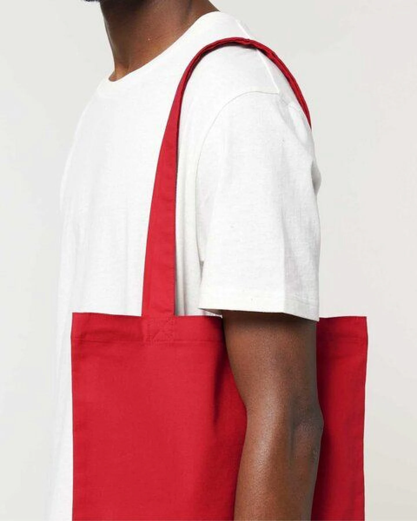 YTWOO Leichter Jutebeutel aus 100% Bio Baumwolle, Einkaufstasche, Shopping Bag, Tragetasche – Ansicht 3
