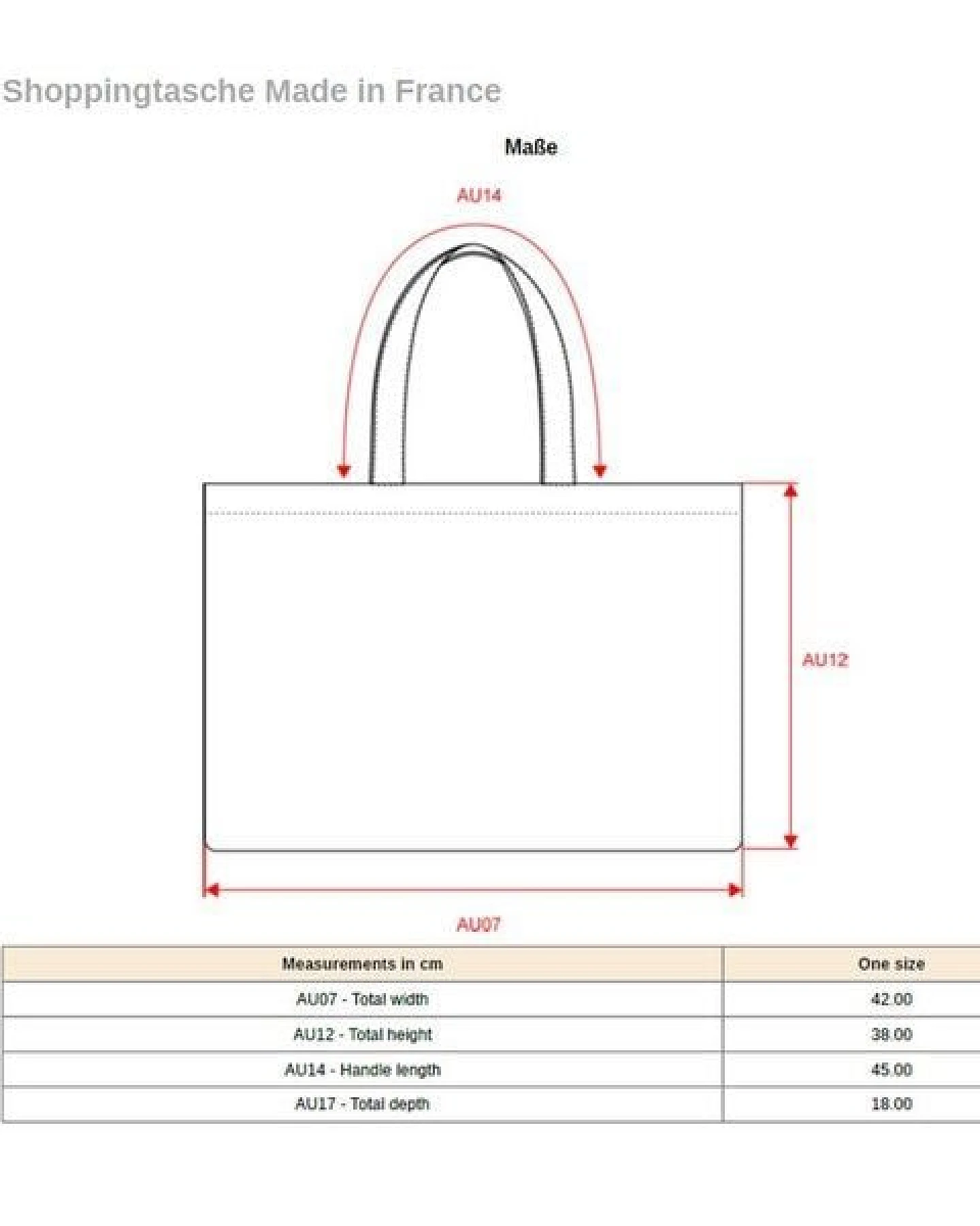 YTWOO Shoppingtasche - Made in France – Ansicht 4