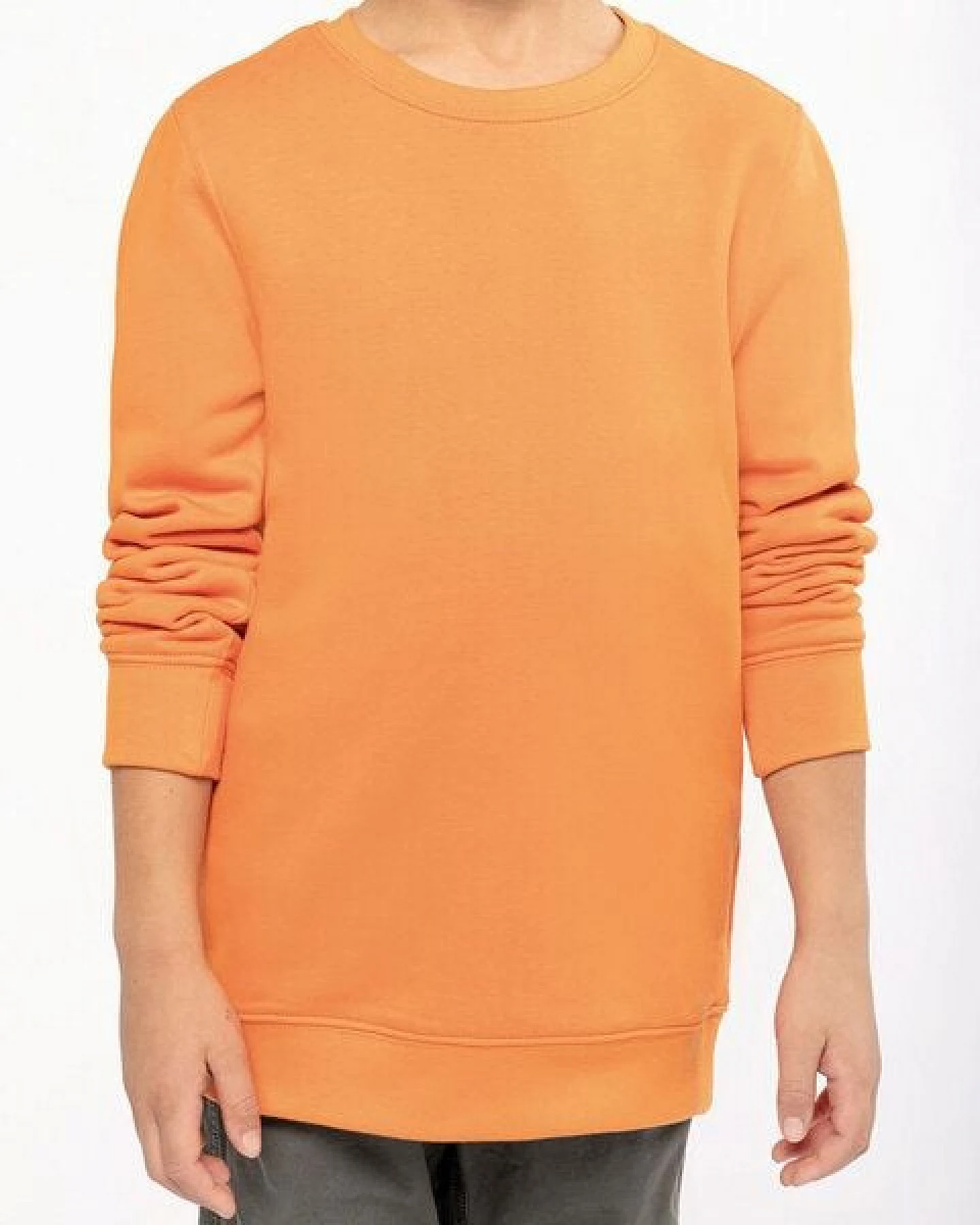 YTWOO Kinder Sweatshirt mit Rundhalsausschnitt aus Materlialien – Ansicht 2