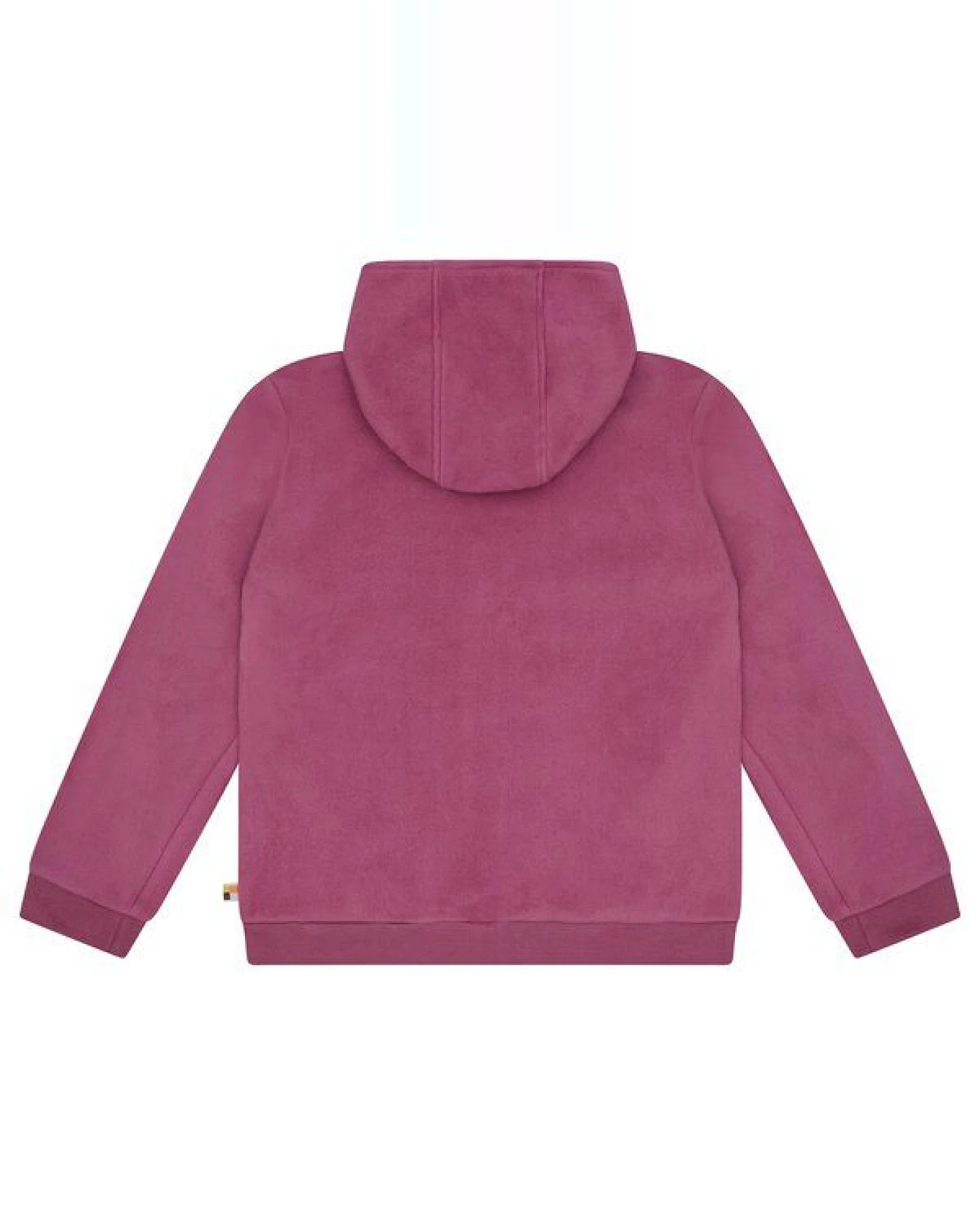loud + proud Kinder Jacke aus Baumwoll-Fleece, GOTS-zertifiziert – Ansicht 2