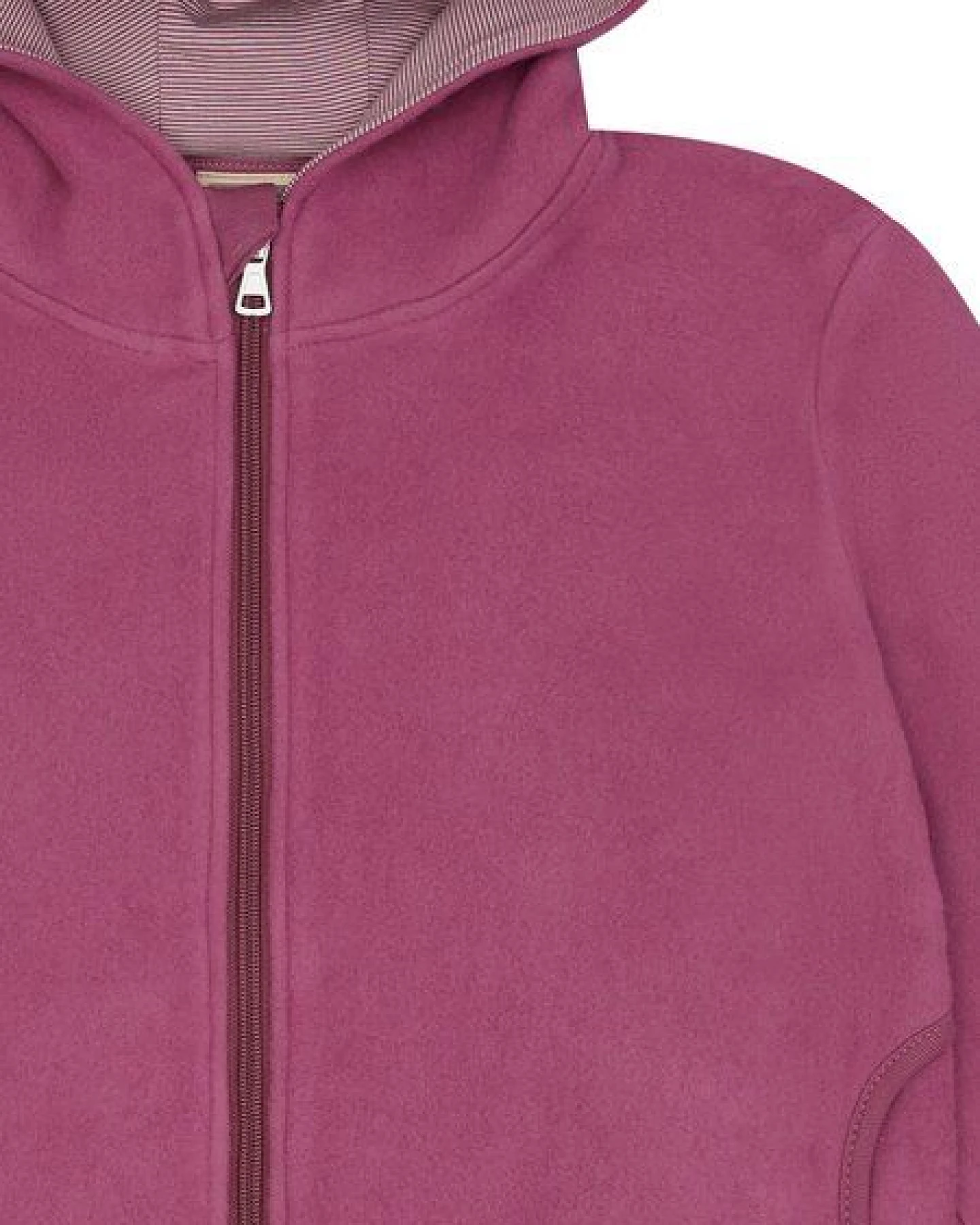 loud + proud Kinder Jacke aus Baumwoll-Fleece, GOTS-zertifiziert – Ansicht 3