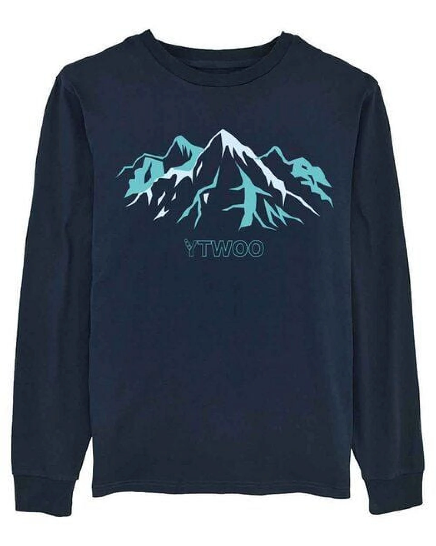 YTWOO Herren Langarmshirt Bergland aus schwerer Baumwolle – Ansicht 4