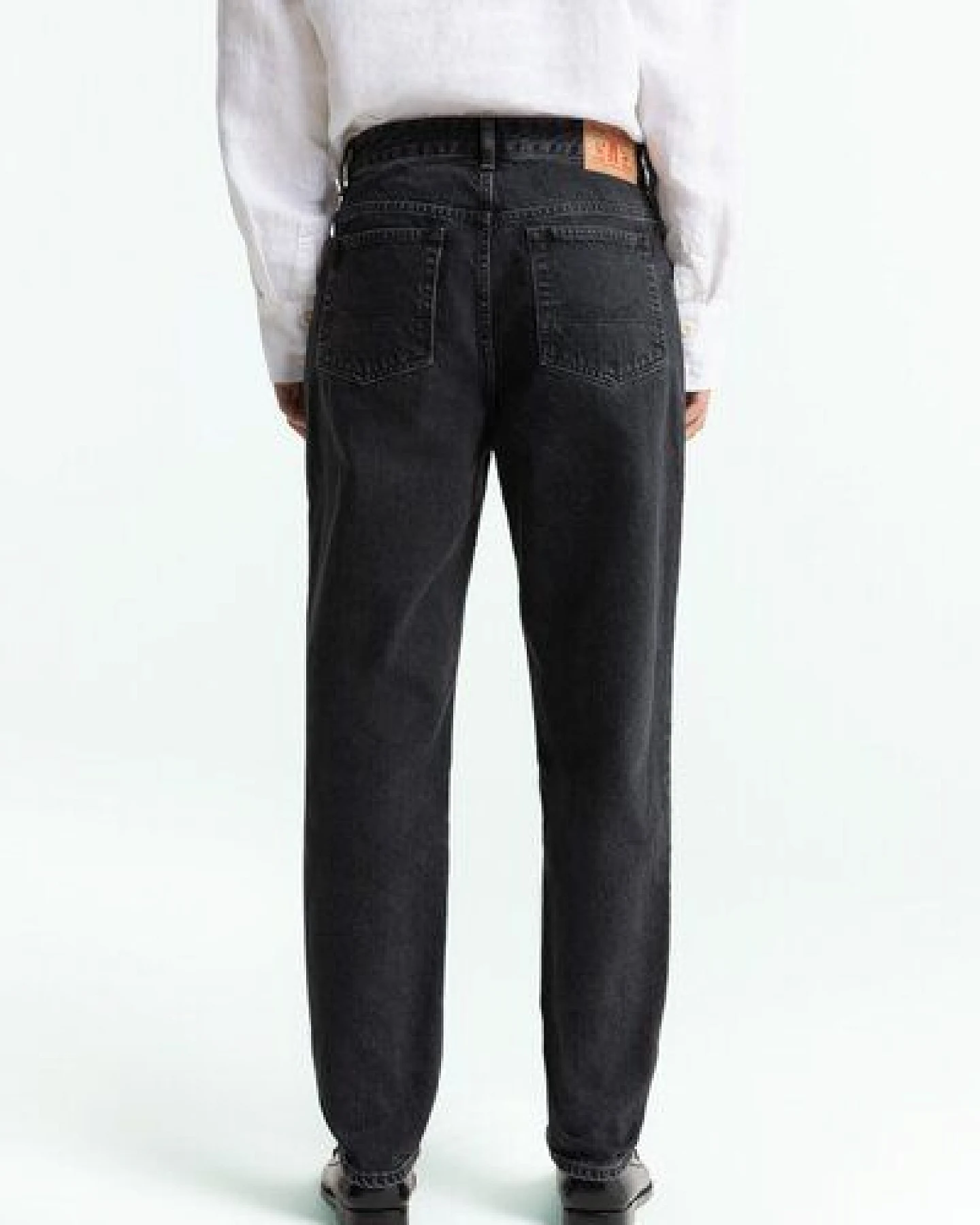 Kings Of Indigo Jeans Caroline Cropped High Rise Tapered Holo Grey Used – Ansicht 4