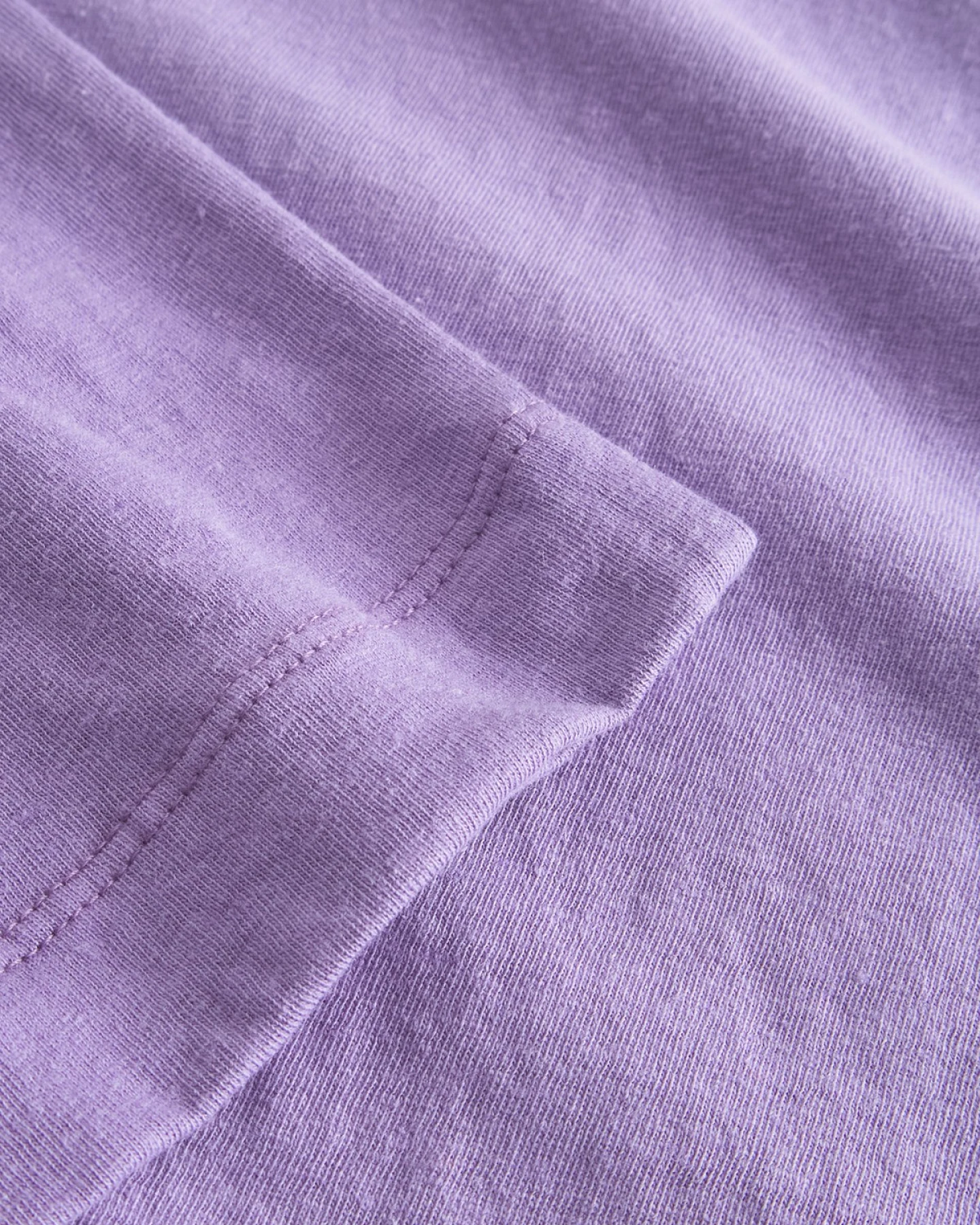T-Shirt Vadstena Hemp Lila – Ansicht 3