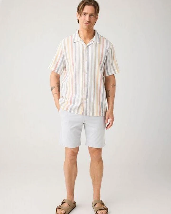 KnowledgeCotton Apparel Twill-Shorts CHUCK regular aus Bio-Baumwolle