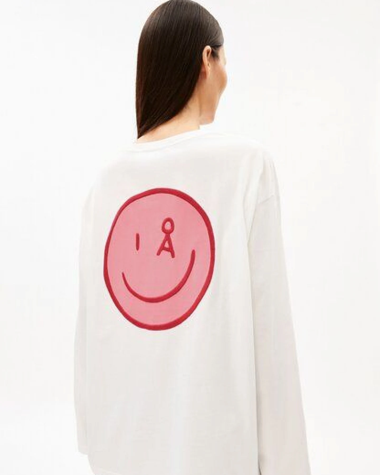 ARMEDANGELS FIETAA SMILE Damen Longsleeve aus Bio-Baumwolle – Ansicht 2