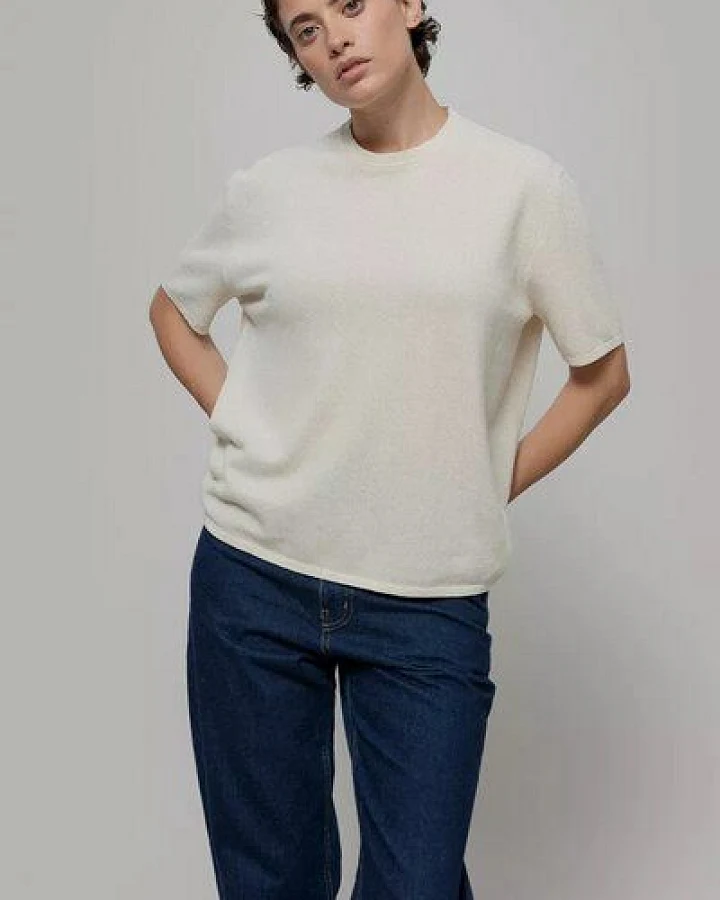 Rifò Feinstrick T-Shirt Modell: Carlotta