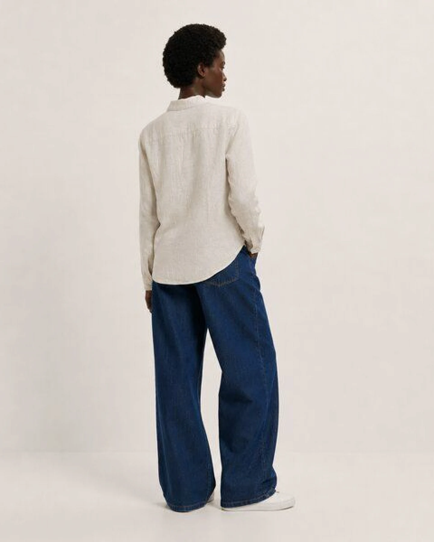 YTWOO Damen Leinenbluse – Ansicht 4