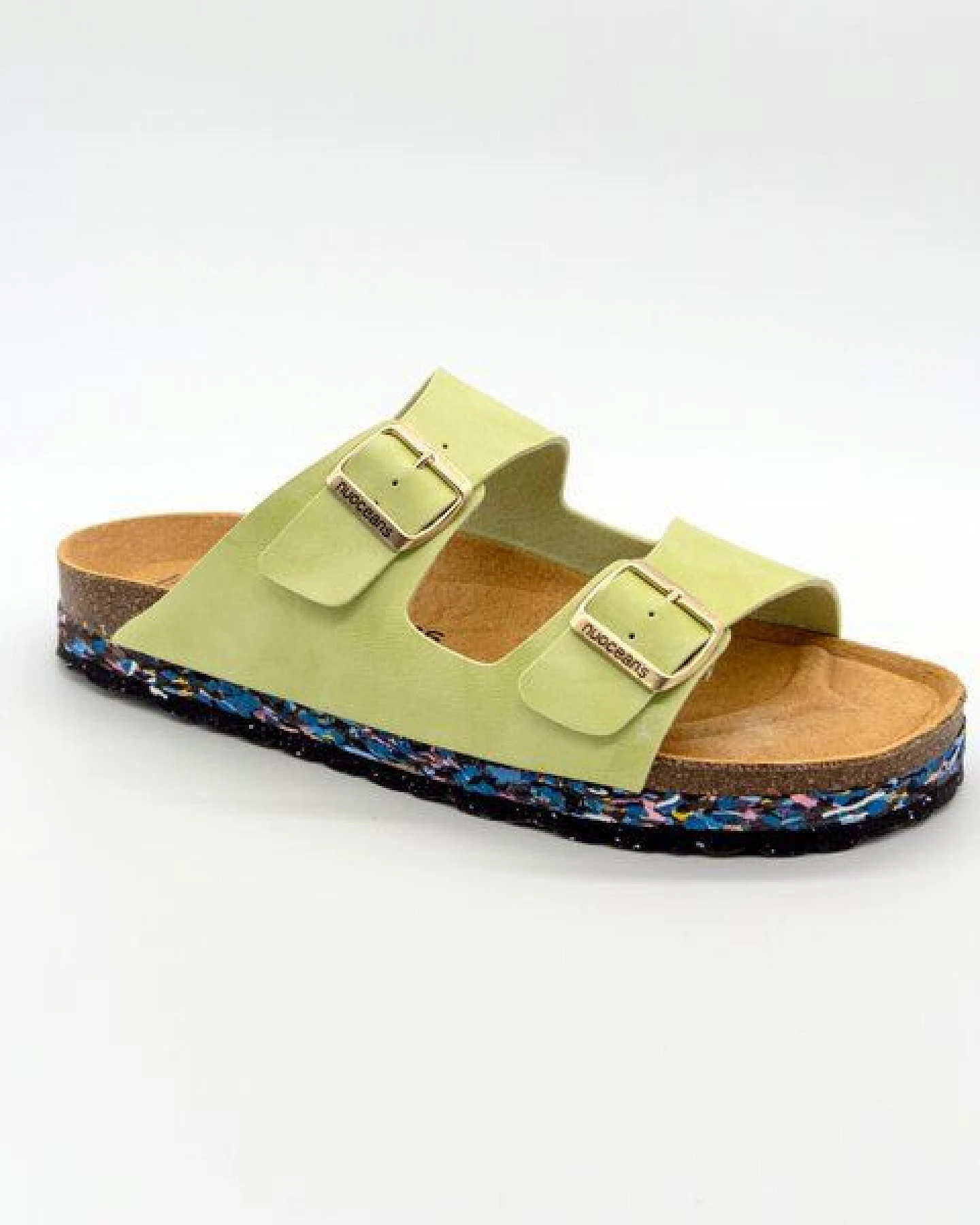 Nuoceans Sandalen Matcha Grün - Vegan – Ansicht 3