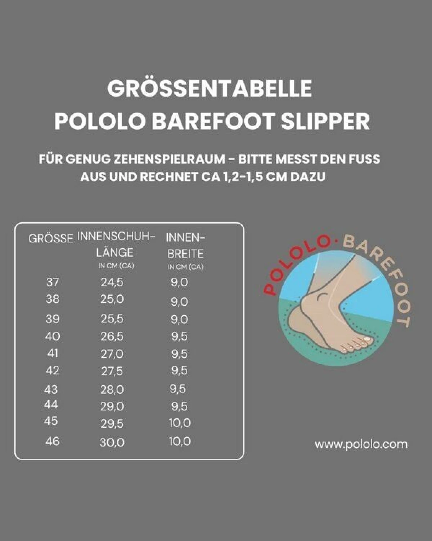 Pololo Barfuß-Ballerina „Kaya“ – Ansicht 4