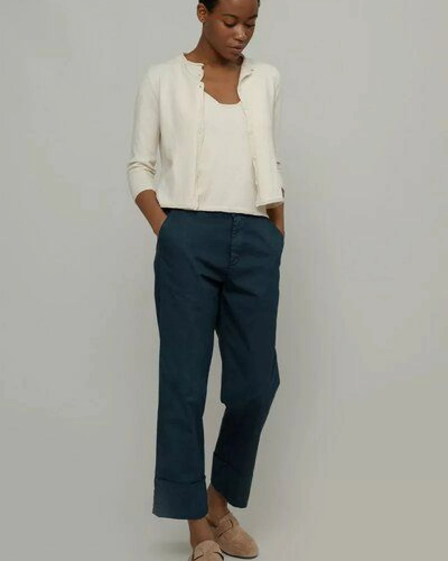 Rifò Halbarm Cardigan Modell: Leda – Ansicht 3