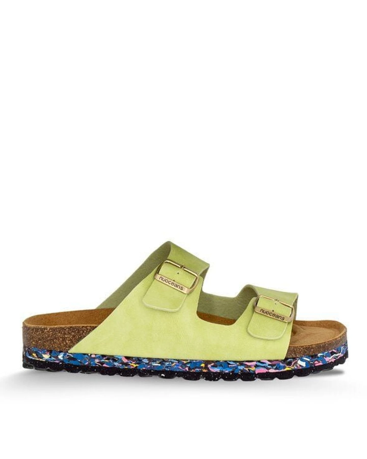 Nuoceans Sandalen Matcha Grün - Vegan – Ansicht 2