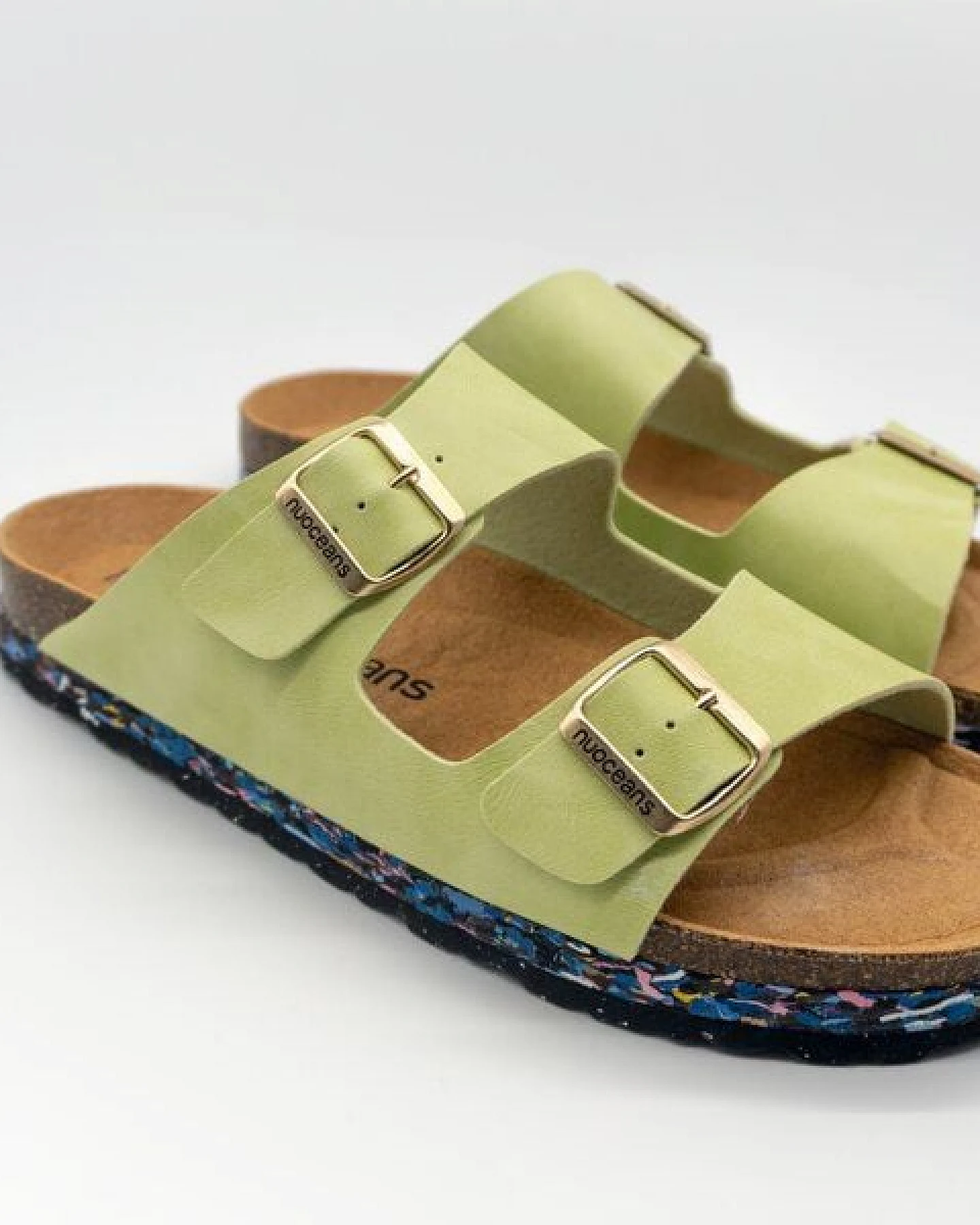 Nuoceans Sandalen Matcha Grün - Vegan – Ansicht 4