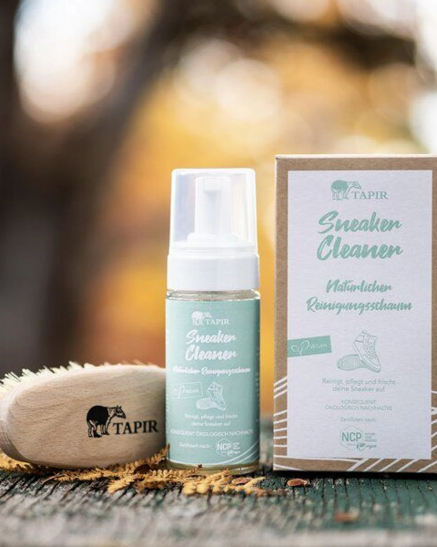 Tapir Schuh- und Lederpflege Sneaker Cleaner mit Sneakerbürste – Ansicht 3