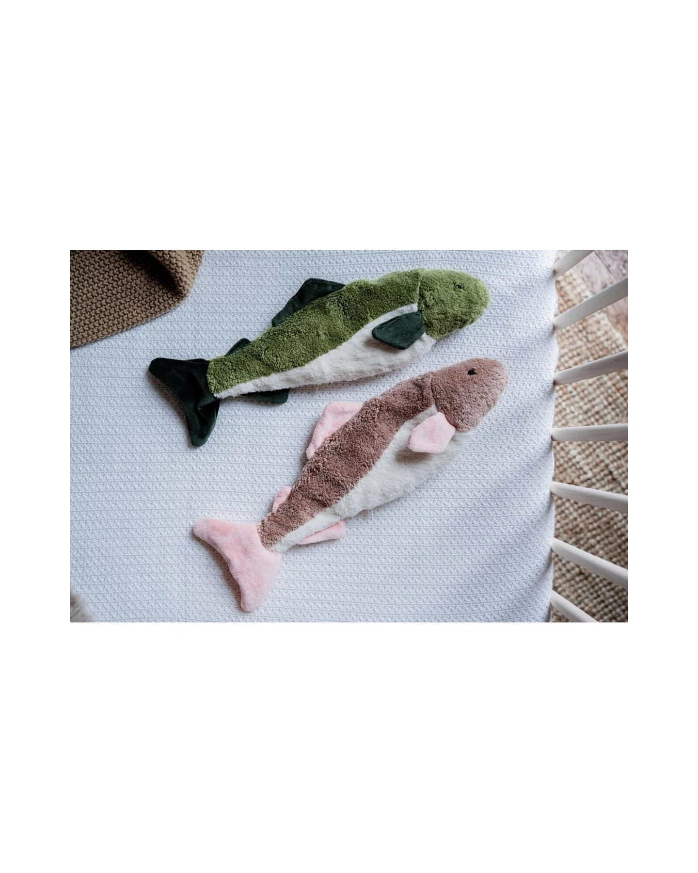 Kuscheltier Fisch rosenholz 41 x 5,5 x 15 cm – Ansicht 2