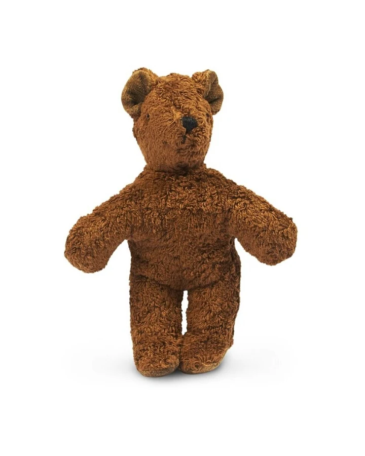 Tierpuppen Baby Bär braun Maße 16,5 x 6 x 20 cm