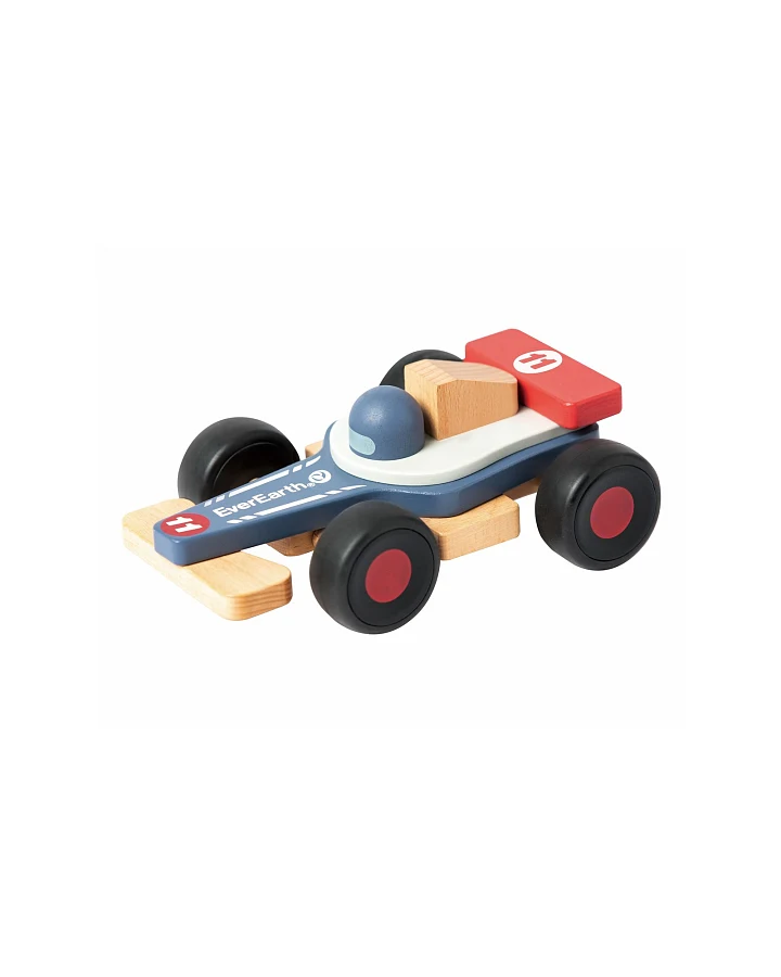 EverEarth Holzrennauto 20 x 14,2 x 8 cm