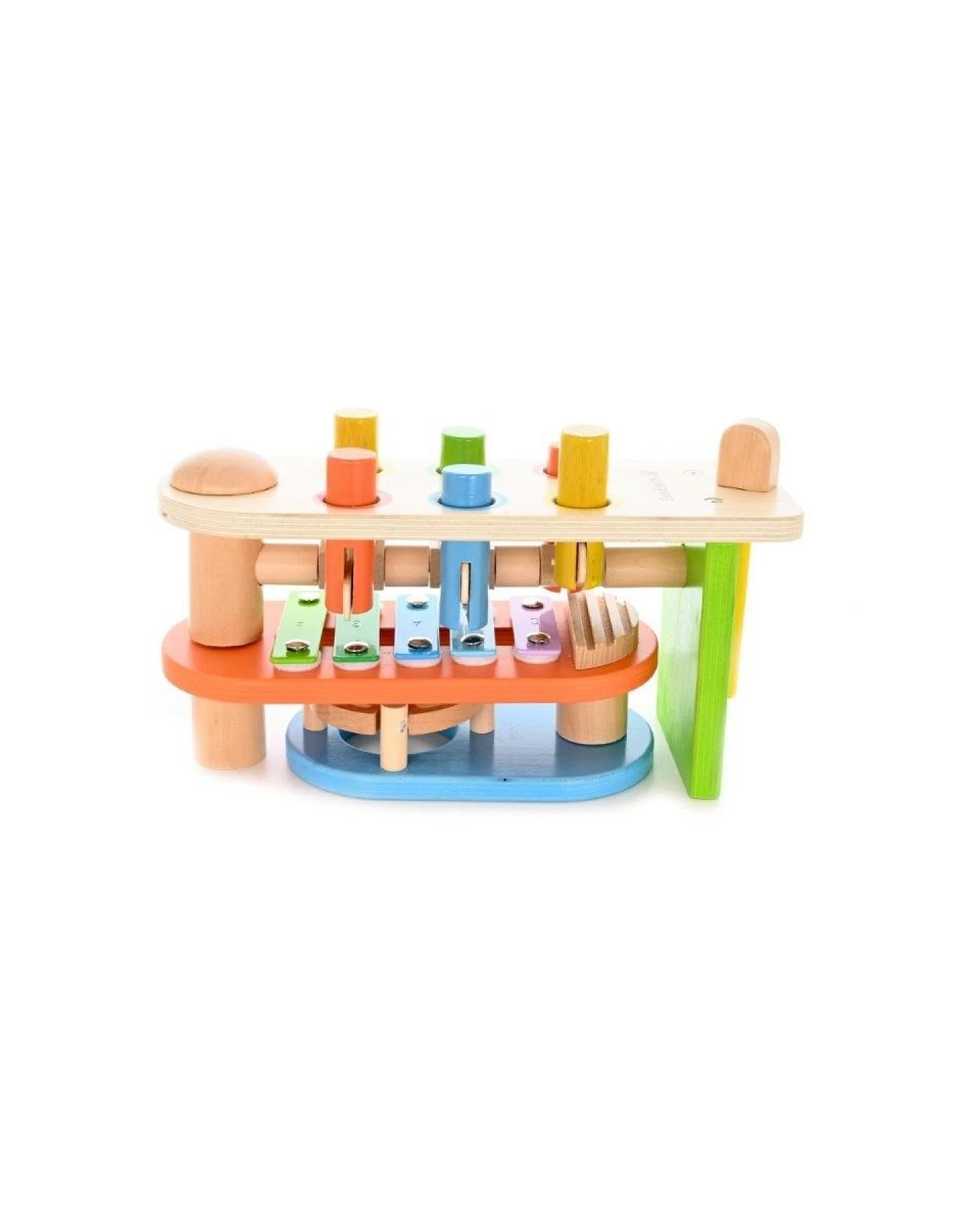 EverEarth Xylophon und Klopfbank 15,4 x 28,5 x 10 cm – Ansicht 2