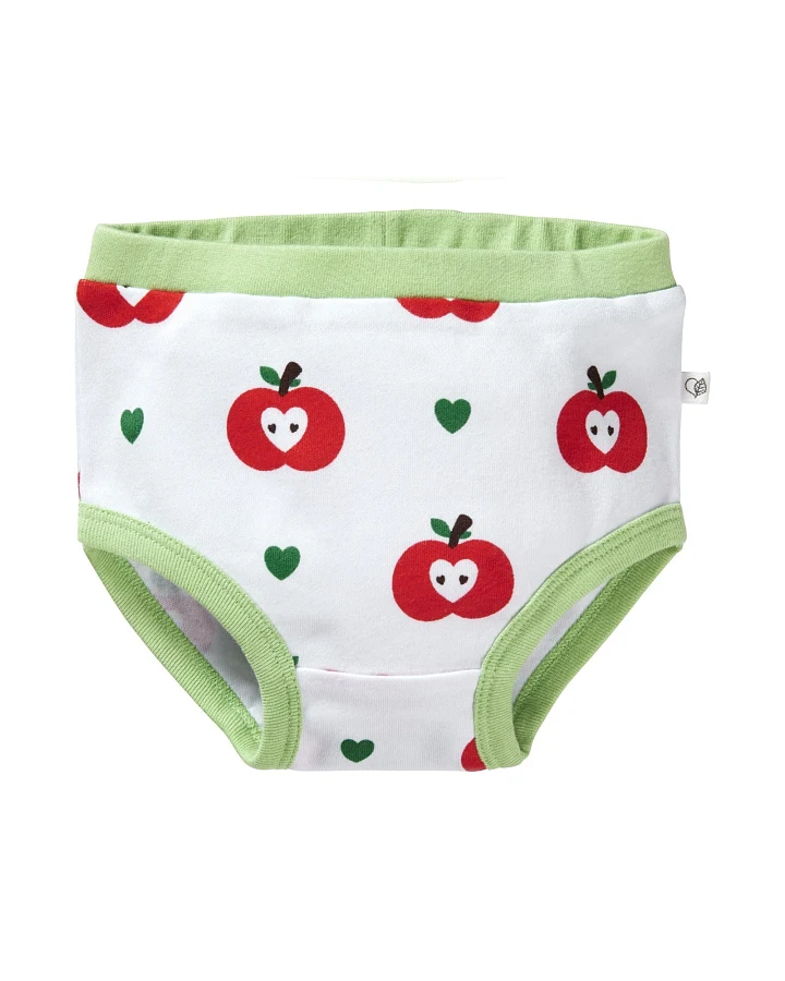 Kinder Slip Bio-Baumwolle Apfel Gr. 86/92