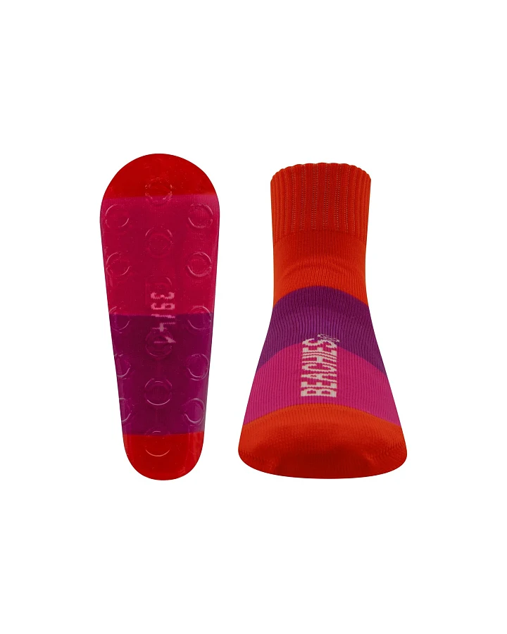 Beachies Strandsocke Blockringel Erwachsene pink Gr.39/41