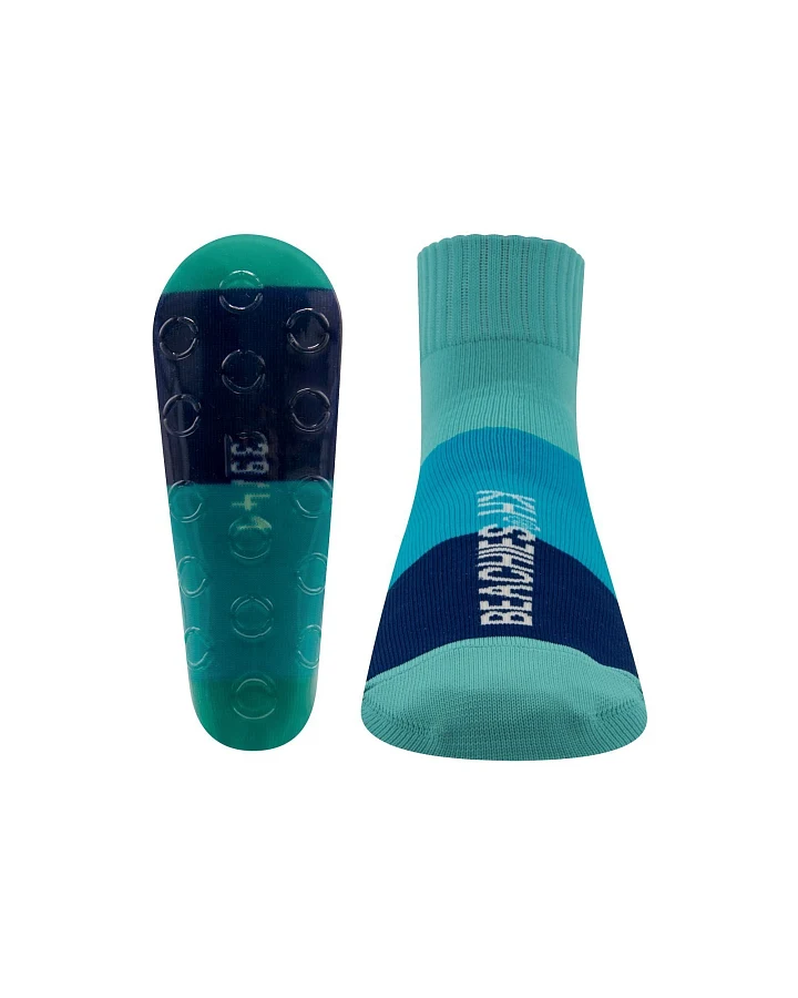 Beachies Strandsocke Blockringel Erwachsene blau Gr.43/45