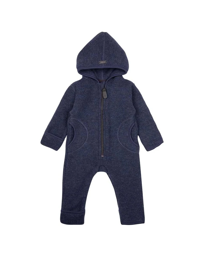 PURE PURE by Bauer Baby und Kinder Overall Zipper marine Gr.74/80