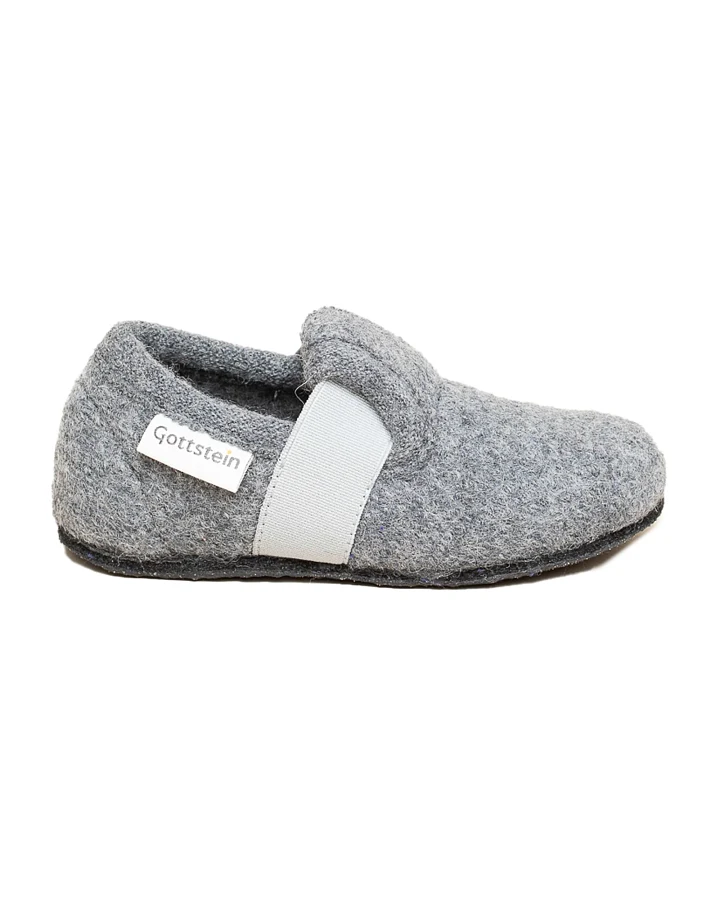 Kinder Hausschuhe Alpine Runner grau Gr.22