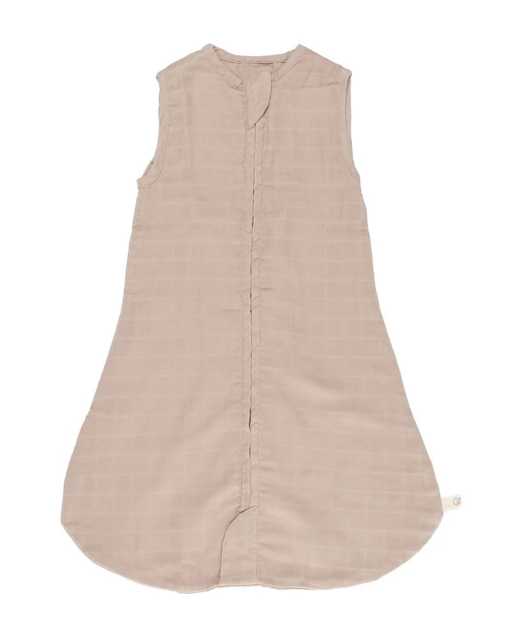 Baby Schlafsack Musselin beige Gr. 1 (70 cm)