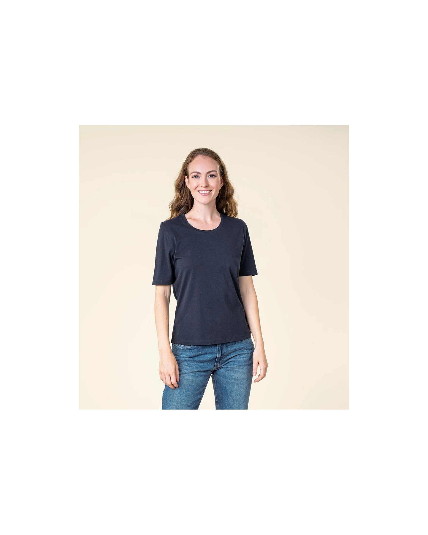 Living Crafts T-Shirt "Tabera", ink blue Gr. L – Ansicht 2