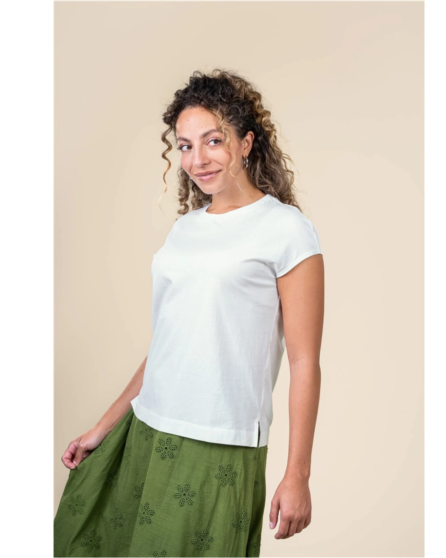 Living Crafts T-Shirt "Tida", white Gr. L – Ansicht 2