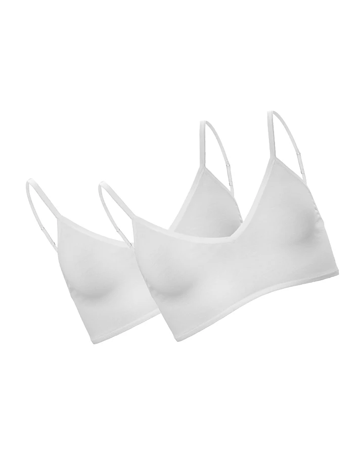 Living Crafts Bustier "Tamilla", 2er-Pack, offwhite Gr. S